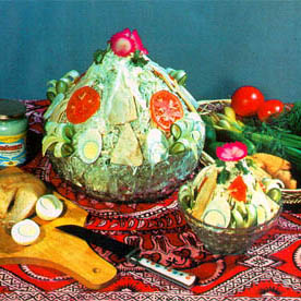 ZARAFSHAN SALAD, Uzbekistan at Home